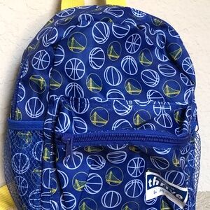 Golden State Warriors Mini Backpack Blue Yellow